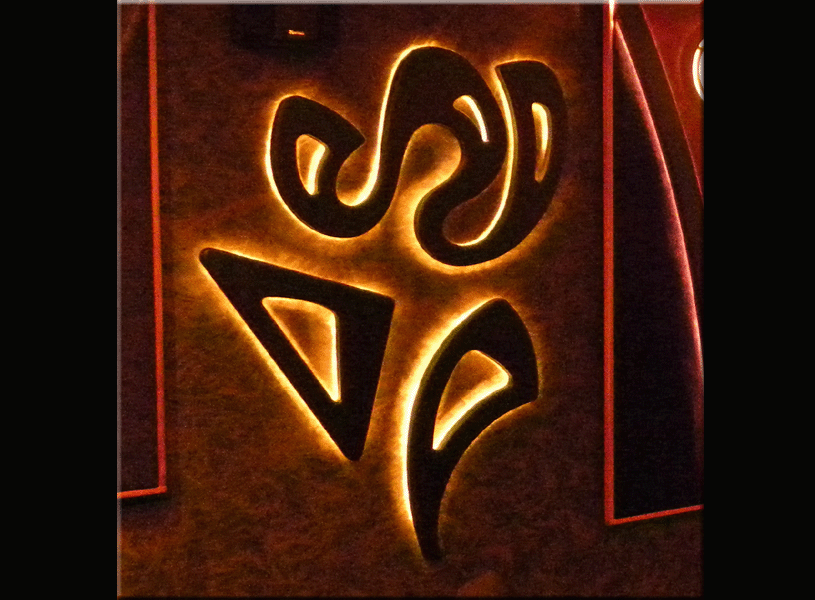 picture of Abstract Back Lit Wall Art