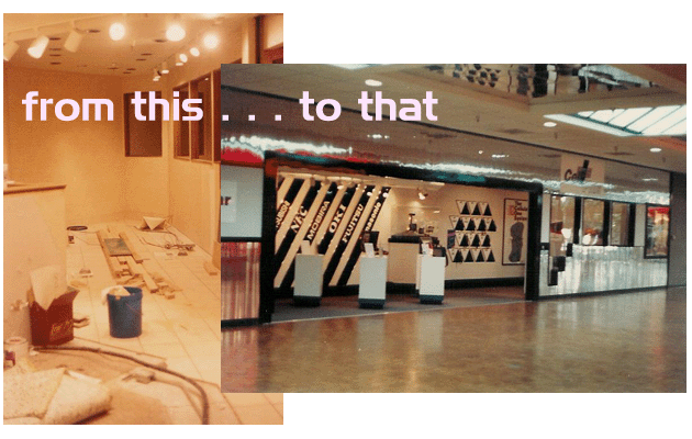 picture of Cell Phone Mall Store Make Over
